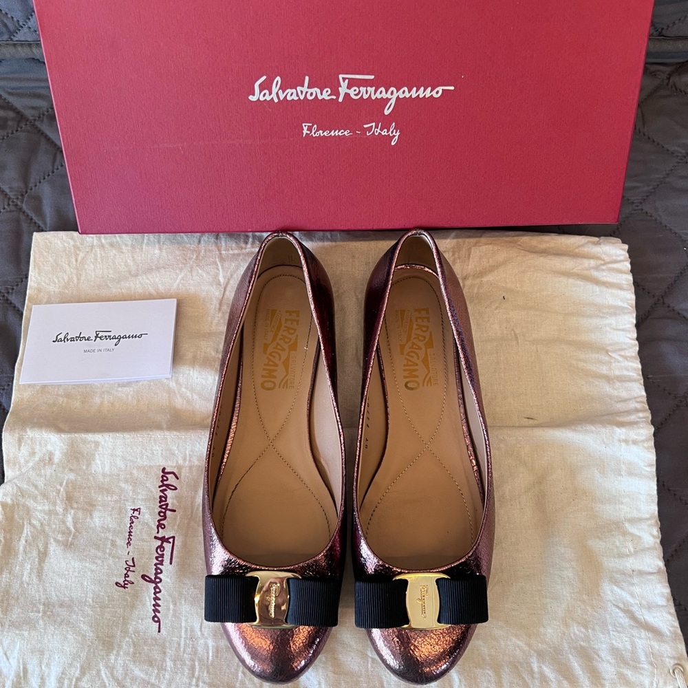 Salvatore Ferragamo Varuna ballet flats